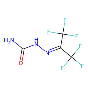 (1,1,1,3,3,3-hexafluoropropan-2-ylideneamino)urea structure