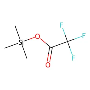 Trimethylsilyl trifluoroacetate structure