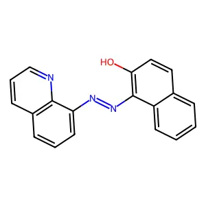 2-Naphthalenol, 1-(8-quinolinylazo)- structure