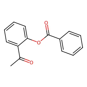o-(Benzoyloxy)acetophenone structure