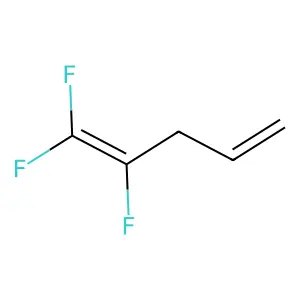 1,1,2-trifluoropenta-1,4-diene structure