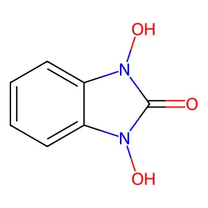 1,3-dihydroxybenzimidazol-2-one structure