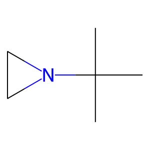 1-tert-butylaziridine structure