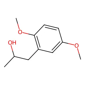 1-(2,5-dimethoxyphenyl)propan-2-ol structure