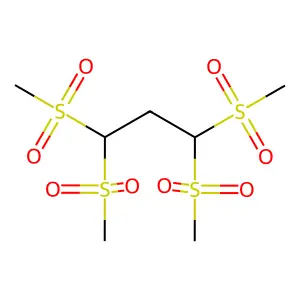1,1,3,3-Tetrakis(methylsulfonyl)propane structure