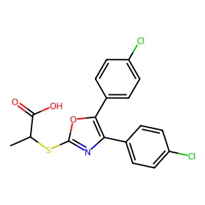 Tioxaprofen structure