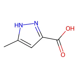 5-Methyl-1H-pyrazole-3-carboxylic acid structure