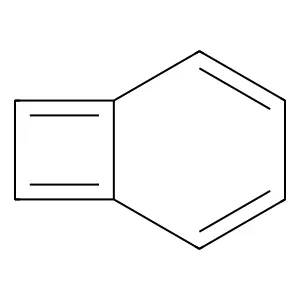 Bicyclo[4.2.0]octa-1,3,5,7-tetraene structure