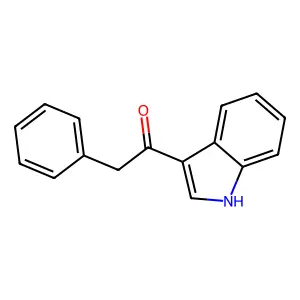 1-(1H-indol-3-yl)-2-phenylethanone structure