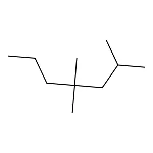 Heptane, 2,4,4-trimethyl- structure