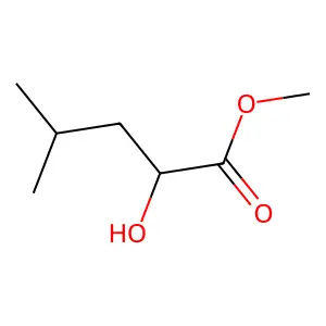 Methyl 2-hydroxy-4-methylpentanoate structure