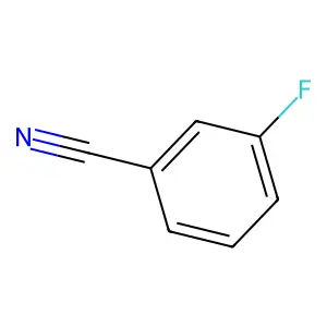 3-Fluorobenzonitrile structure