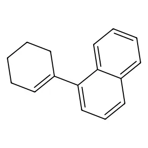 1-(1-Cyclohexen-1-yl)naphthalene structure