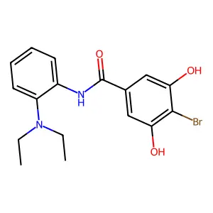 Compound C17H19BrN2O3 structure