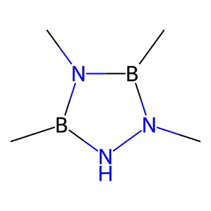 1,2,4,3,5-Triazadiborolidine, 1,3,4,5-tetramethyl- structure