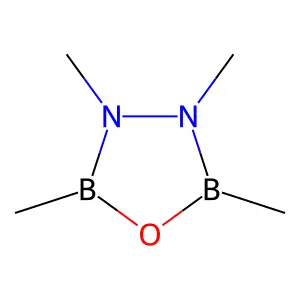 1,3,4,2,5-Oxadiazadiborolidine, 2,3,4,5-tetramethyl- structure