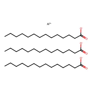 ALUMINUM MYRISTATE structure