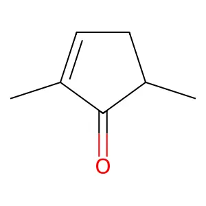Compound C7H10O structure