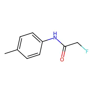 2-Fluoro-p-acetotoluidide structure