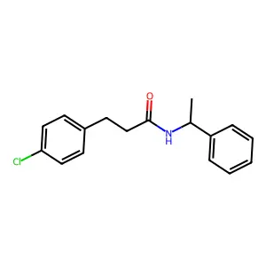 Compound C17H18ClNO structure