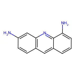 acridine-3,5-diamine structure