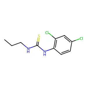 1-(2,4-dichlorophenyl)-3-propylthiourea structure