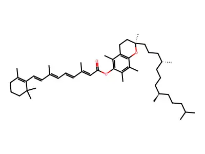 Tocoretinate structure