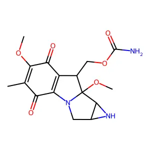 Mitomycin A structure