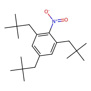 1,3,5-Trineopentyl-2-nitrobenzene structure