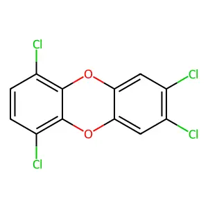 Compound C12H4Cl4O2 structure