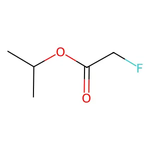 propan-2-yl 2-fluoroacetate structure