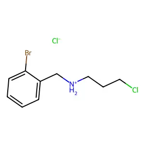 o-Bromo-N-(3-chloropropyl)benzylamine hydrochloride structure