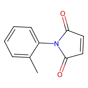 1-(2-methylphenyl)pyrrole-2,5-dione structure