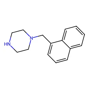 1-(1-Naphthylmethyl)piperazine structure