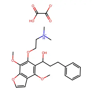 Compound C25H31NO9 structure