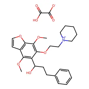 Compound C28H35NO9 structure