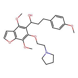 Compound C26H33NO6 structure