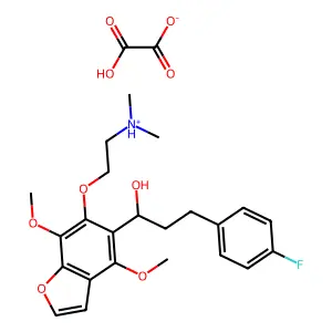 Compound C25H30FNO9 structure