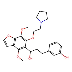Compound C25H31NO6 structure