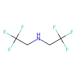 Bis(2,2,2-trifluoroethyl)amine structure