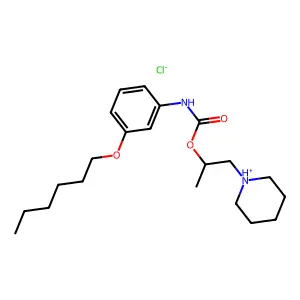 Compound C21H35ClN2O3 structure