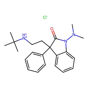 Compound C22H30ClN3O structure