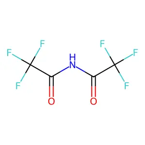 Compound C4HF6NO2 structure