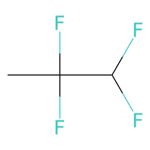 1,1,2,2-Tetrafluoropropane (FC-254cb) structure