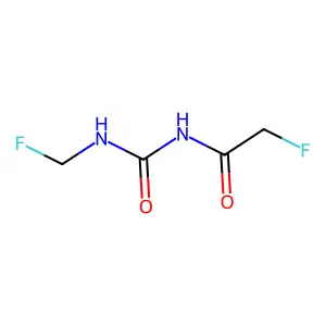 Compound C4H6F2N2O2 structure