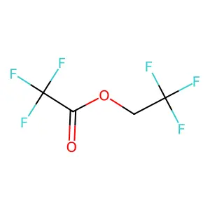 2,2,2-Trifluoroethyl trifluoroacetate structure