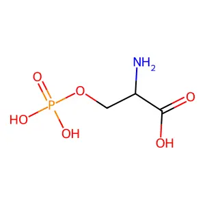O-phospho-L-serine structure