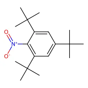 1,3,5-tritert-butyl-2-nitrobenzene structure