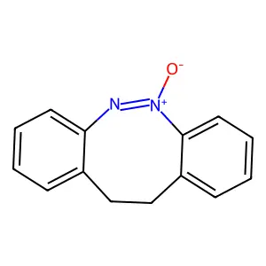 DIBENZO(c,g)(1,2)DIAZOCINE, 11,12-DIHYDRO-, 5-OXIDE structure