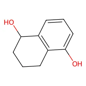 1,2,3,4-tetrahydronaphthalene-1,5-diol structure